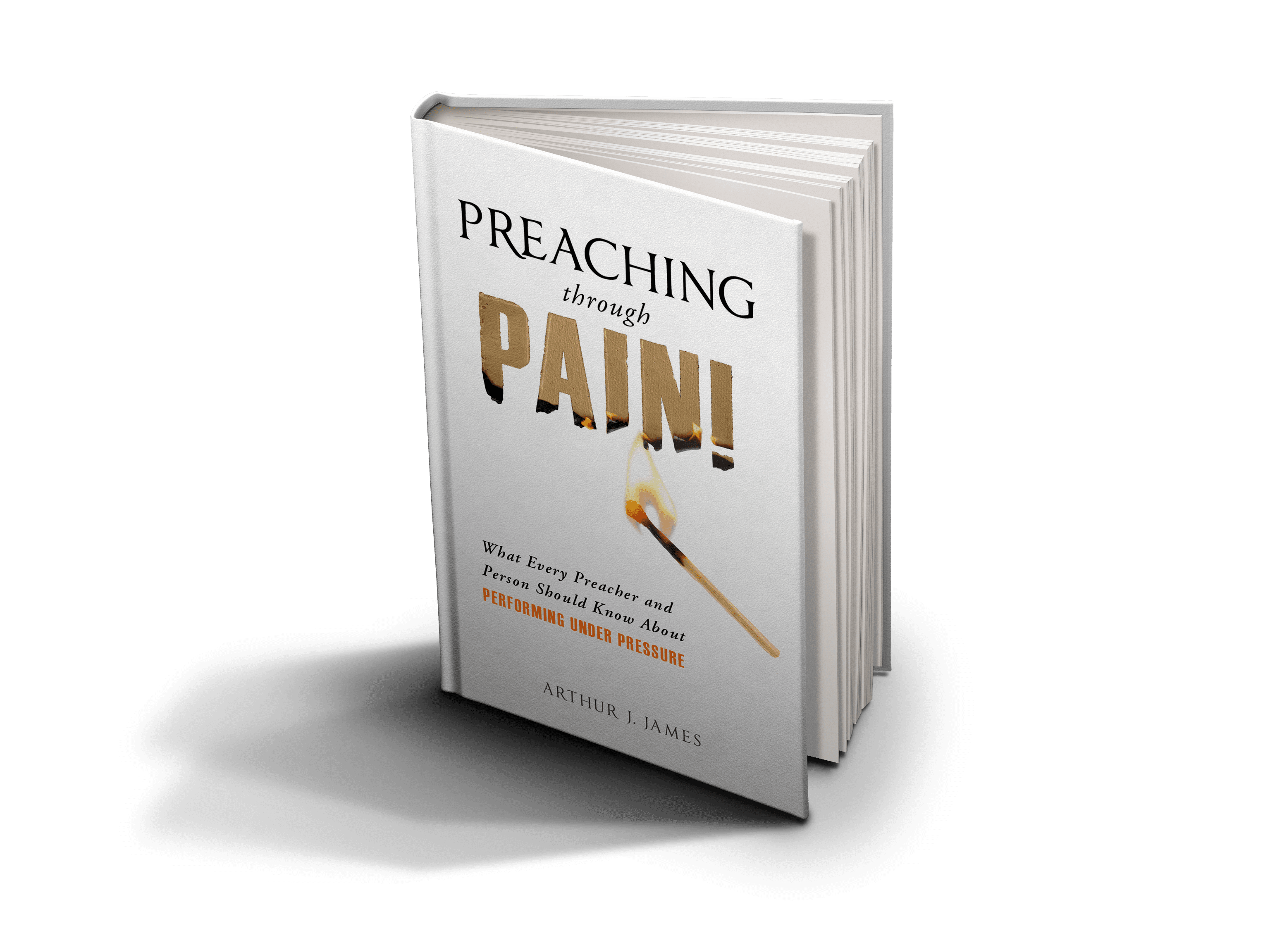 Preaching through pain book with background removed